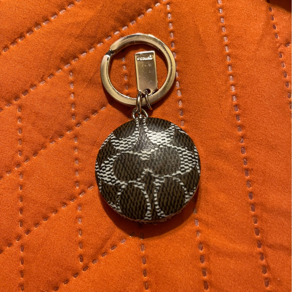 Coach Round Light Keychain - Picture 2 of 3